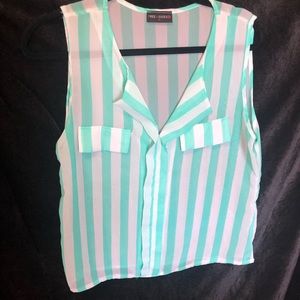 Chiffon Sleeveless Blouse
